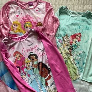 Disney Princess Kids Pajamas size 8